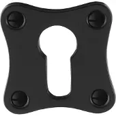 GPF bouwbeslag GPF Cilinderrozet klassiek 52x52x5mm smeedijzer