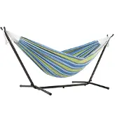 VIVERE Combo hangmat met standaard Frank's tweede kans: nee, Gewicht: 14 kg, Kleur: blauw/groen