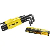 Stanley Stiftsleutelset 9Dlg Hex Grip