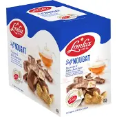 Lonka Nougat melkchocolade & peanut - per stuk verpakt - box a 2,57kg
