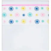 Briljant Baby laken Pien junior 75 x 100 cm katoen wit