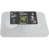 Thuiszorg Webshop Isagi StayPut 6 stuks witte anti-slip Placemats en Onderzetters