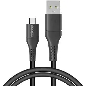 Accezz Micro-USB naar USB kabel - 1 meter - Zwart