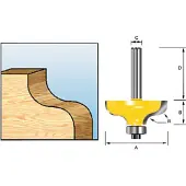 Makita S-Profielfrees Met Kogellager 41,3 S8 - D-11592