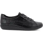 Ecco 206503 Veterschoenen | Maat 38 Dames Zwart