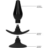 Ouch! Interchangeable Butt Plug Set - Pointed Medium