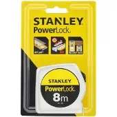 Stanley Rolbandmaat Powerlock 8m - 25mm