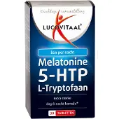Lucovitaal Supplementen - Melatonine 5-HTP L-Tryptofaan 30 tabletten