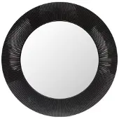 Kartell All Saints Mirror Without Lighting | Glossy Black