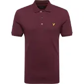 Lyle & Scott Shirt geel / bourgogne