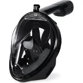 Thystoys Duikmasker Full Face - Duikbril - Zwart - Maat L / XL