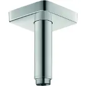 Hansgrohe plafondbevestiging e 100 mm, chroom