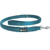 Petlando Trainingslijn Mesh Petrol - Hondenriem - 230x1.5 cm