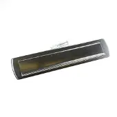 Axa Brievenbus Briefplaat Curve Plus Aluminium Naturel 340 x 74 mm