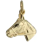 Lilly 230.0487.00 Bedel Goud Paardenhoofd