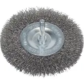 Bosch Schijfborstel, gegolfd, roestvrij, 100 mm, 0,3 mm, 10 mm, 4500 omw/min 2608622124 Schacht-Ø 6 mm 2608622124 1 stuk(s)