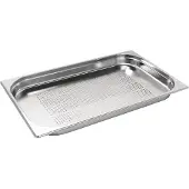 Vogue Gastronormbak Vogue, RVS, geperforeerd, GN 1/1, 40mm diep
