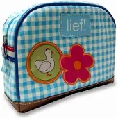 Lief! lifestyle LIEF! Holland Toilettas - 20x13x5 cm - Blauw