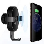 Xiaomi 70Mai Draadloze Qi Auto houder voor ventilatierooster - Zwart