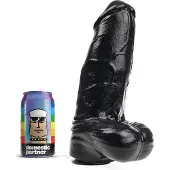 Domestic Partner - Panzer X-Large - Dildo - 29 x 8.5 cm - Zwart