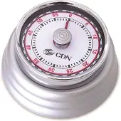 Cdn Kookwekker Retro Zilver