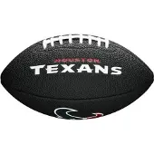 Wilson NFL Soft Touch Mini Football Houston Texans Black American football