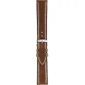 Morellato PMX033RODIUS Horlogebandje -Leer- Bruin - 20mm