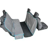 Kurgo Coast To Coast hangmat, grijs/gestreept, 140 cm x 236 cm