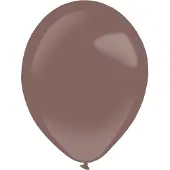 Amscan ballonnen metallic 28 cm latex bruin 50 stuks