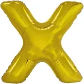 Amscan Letterballon X Folie 86 Cm Goud