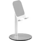 Q-Link tafel standaard - geschikt voor telefoon - zilver