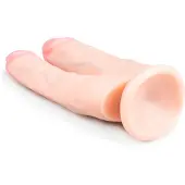 Easytoys Dildo Collection Realistische Dubbele Dildo Met Zuignap - 15 cm