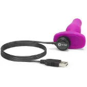 B-Vibe - Novice vibrerende buttplug met afstandbediening Zwart