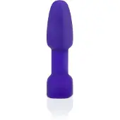 B-Vibe Rimming - roterende anale parels vibrator (paars)