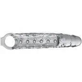 Size Matters Extender Penissleeve Met Noppen - Transparant