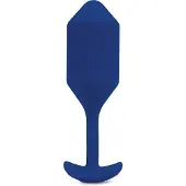 B-Vibe - Vibrerende Snug Plug XL Blauw