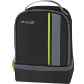 Thermos Radiance Dual Compartment zwart lunchkit