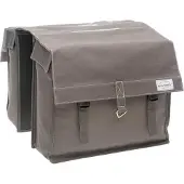 New Looxs Dock - Dubbele Fietstas - 34 Liter - Bruin/Grijs