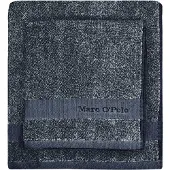 Marc O'Polo Washandje Melange Marine Light Silver