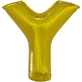 Amscan Letterballon Y Folie 86 Cm Goud