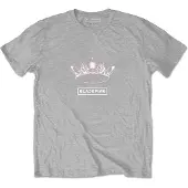 Black Pink T-Shirt The Album Crown Gris