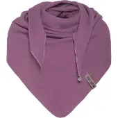Knit Factory Liv Omslagdoek - Violet - 190x85 Cm