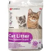 Flamingo Kattenbakvulling Babypoeder 7Kg