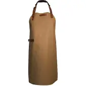 Xapron Luxe leren Schort Bovine - Camel - Large