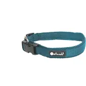 Petlando Hondenhalsband Mesh Petrol - Klikhalsband - Xl 55-60x4 Cm