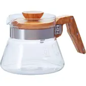 Hario koffieserver 400 ml olijfhout