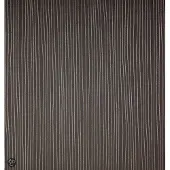 Dutch Wallcoverings Streepje - Zwart/zilver
