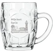 Libbey Gegraveerde Bierpul 55 cl Egmond aan Zee