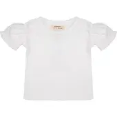 Little Indians shirt Ruffle meisjes katoen wit