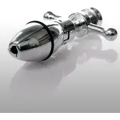 Black Label - The Ultimate Asslock - Anale Kuisheid Buttplug met slot - RVS